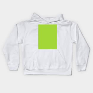 preppy modern summer spring pastel mint Lime Green Kids Hoodie